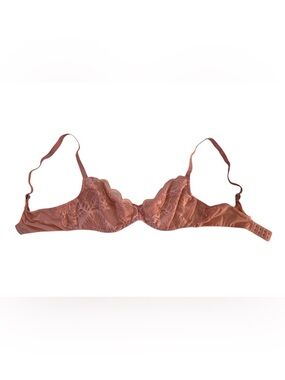 Chantelle Lace Underwire Bra in Dusty Rose